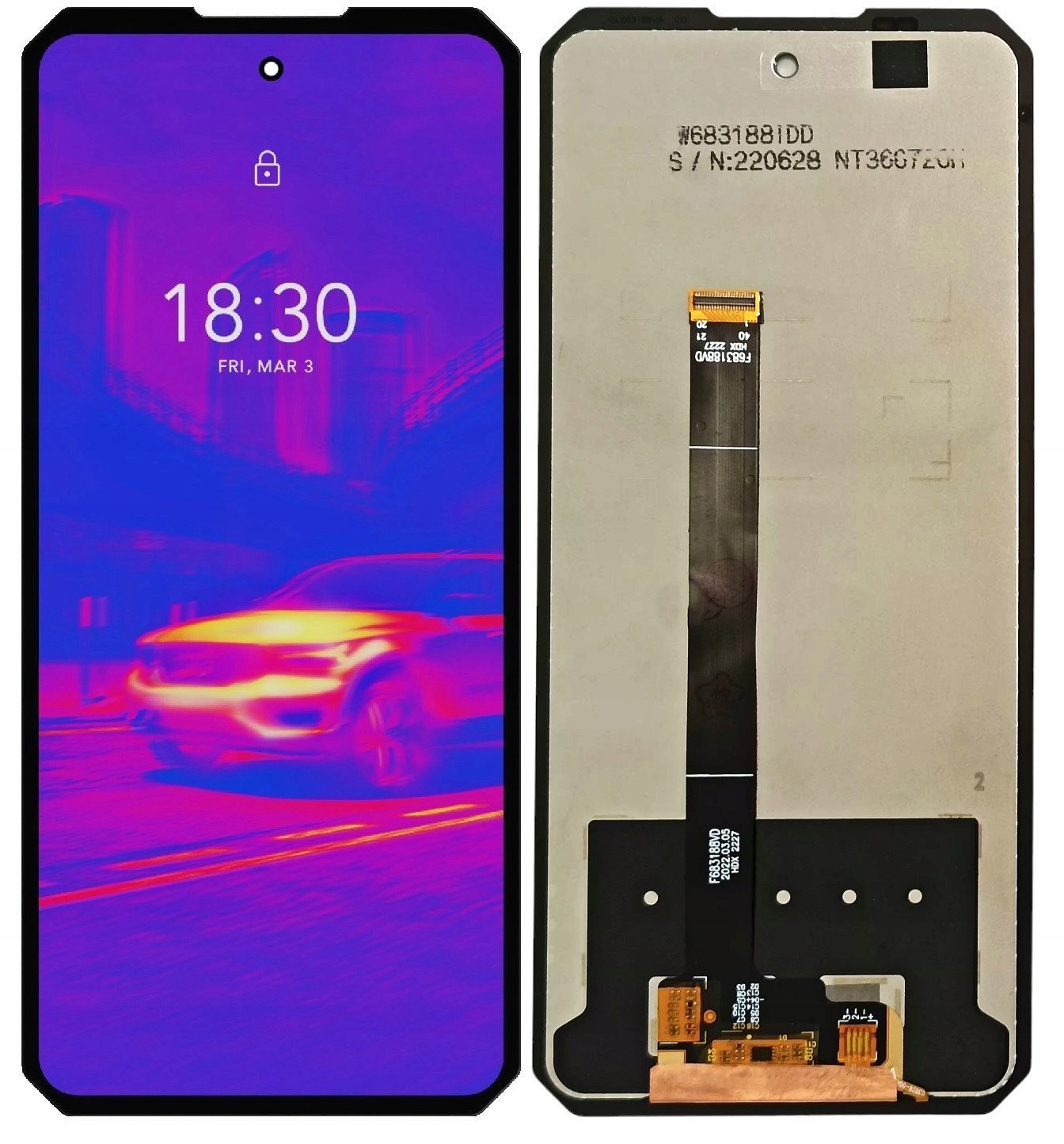 WYŚWIETLACZ EKRAN LCD DO OUKITEL WP21 ULTRA