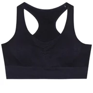 Biustonosze - Stanik sportowy 4F W 4FWSS24USBAF116 (kolor Czarny, rozmiar XS/S) - miniaturka - grafika 1