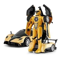 Zabawki zdalnie sterowane - Samochód zdalnie sterowany RASTAR Pagani Zonda R Transformable Car 74620 - miniaturka - grafika 1