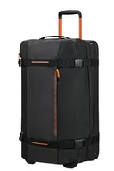 Torby podróżne - American Tourister Urban Track, torba podróżna M z 2 rolkami, 68 cm, 84 l, czarna (czarny/pomarańczowy), czarny (czarny/pomarańczowy), M (68 cm - 84 L), torby podróżne - miniaturka - grafika 1