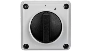 Elektromet Spółdzielnia Inwalidów Łącznik krzywkowy 1-2 3P 12A IP65 w obudowie Łuk E12-11-3 921290 - Inne akcesoria elektryczne - miniaturka - grafika 1