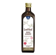 Suplementy naturalne - OLEOFARM LENVITOL OLEJ LNIANY BUDWIGOWY 500 ml Wysyłka kurierem tylko 10,99 zł - miniaturka - grafika 1