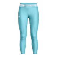 Spodnie i spodenki dla dziewczynek - Legginsy dziewczęce Under Armour HG Armour Crop - miniaturka - grafika 1