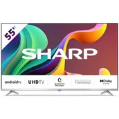 Telewizory - SHARP 55FP5EA 55'' 4K Android TV - miniaturka - grafika 1