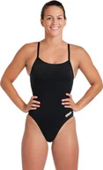Stroje kąpielowe - Arena Damski Strój kąpielowy WOMEN'S TEAM SWIMSUIT CHALLENGE SOLID - miniaturka - grafika 1