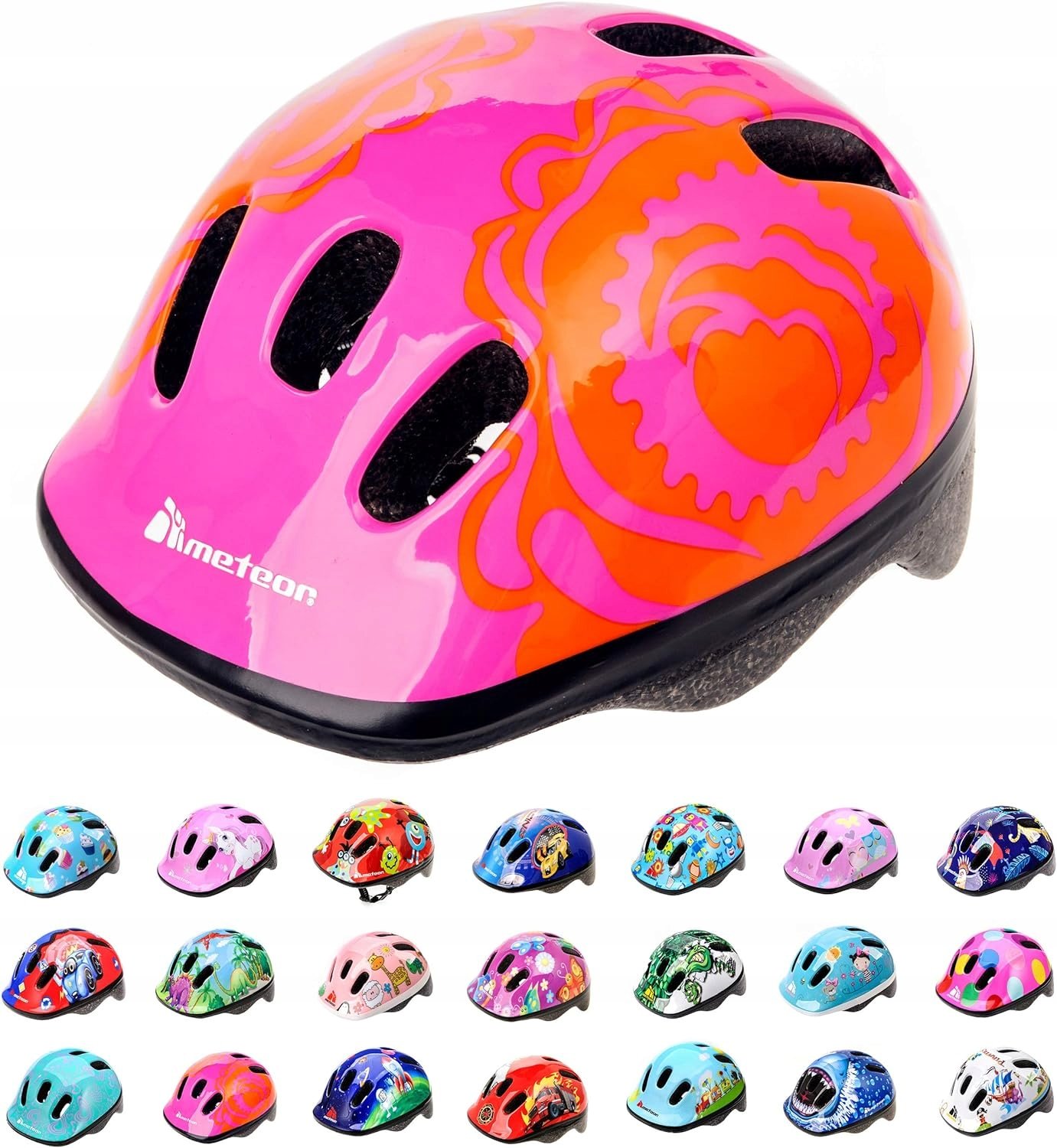 Kask Rowerowy dla dzieci Na rower Dziecięcy Ochronny mtb Orzeszek