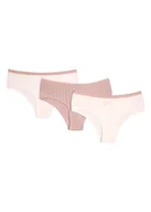 Majtki damskie - Majtki szorty briefy Pa-Pa 3-pak Henderson różowy, kremowy S - miniaturka - grafika 1