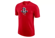 Koszulki męskie - Nike Nba Houston Rockets Earned Edition Logo Dri-Fit Tee University Red - miniaturka - grafika 1