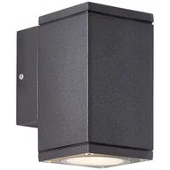 Lampy ogrodowe - Elewacyjna lampa ścienna Hally 90959A58 IP44 antracyt - miniaturka - grafika 1