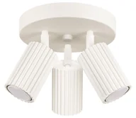 Lampy sufitowe - Sollux SL.1601 - Oświetlenie punktowe KARBON 3xGU10/10W/230V kremowy - miniaturka - grafika 1