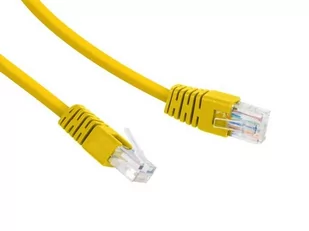 Gembird patch cord RJ45 (osłonka zalewana, kat. 5e, UTP, 1m, zółty) PP12-1M/Y - Patchcordy - miniaturka - grafika 4