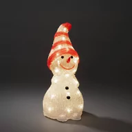 Ozdoby bożonarodzeniowe - Konstsmide Christmas Figurka LED bałwan na zewnątrz, IP44 - miniaturka - grafika 1