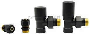 Varioterm Zawory regulacyjne kątowe SWING ze złączką PEX/CU - czarny str. alu-pex - PEX 16 mm ZIS14/FK(Pex) - Zawory i kraniki - miniaturka - grafika 1