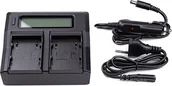 Ładowarki do aparatów dedykowane - Ładowarka do aparatu Extra Digital Kroviklis CANON BP-A30, Dual - miniaturka - grafika 1