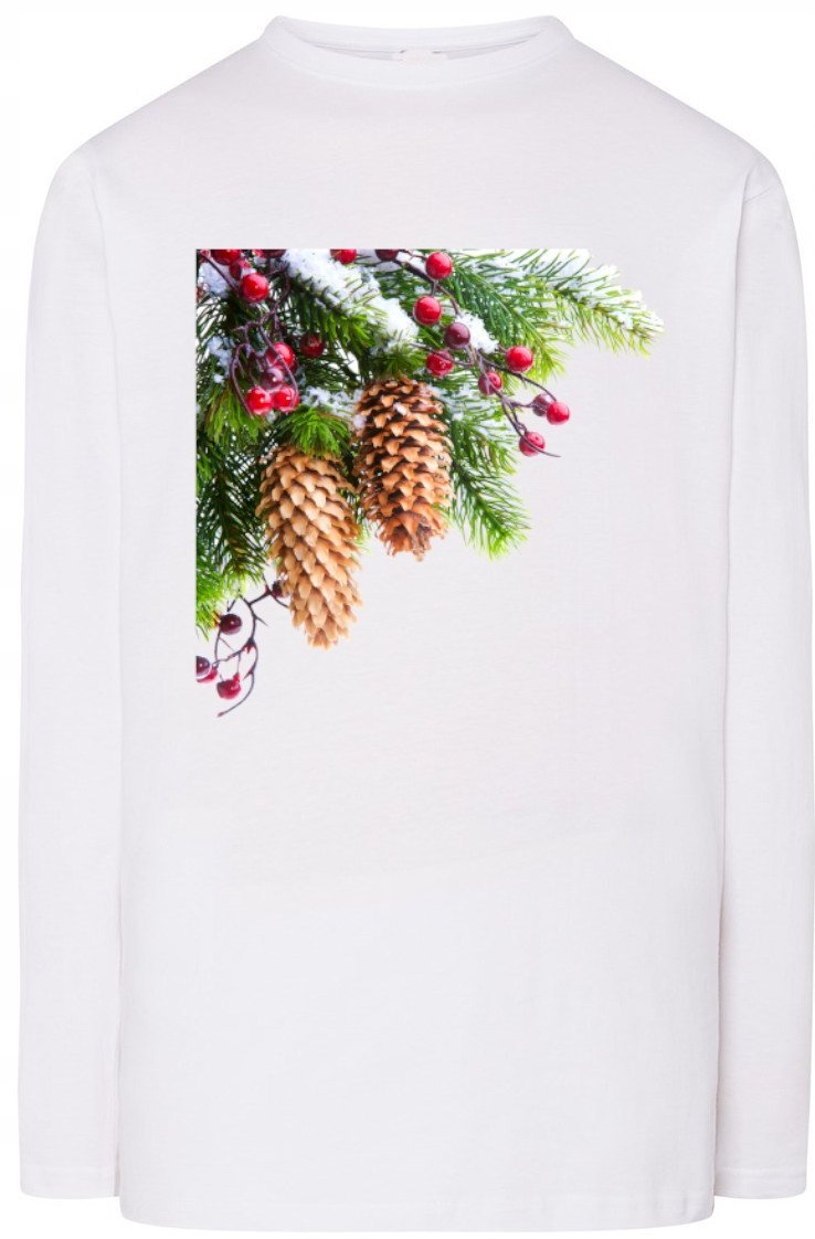 Szyszka Świąteczna Modna Bluza Longsleeve r.3XL