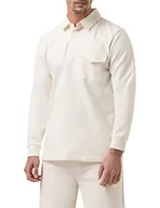 Bluzy męskie - Pierre Cardin Męska bluza polo Rugby, perłowo-biała, XXL, biały perłowy, XXL - miniaturka - grafika 1