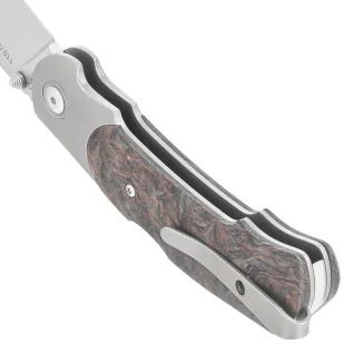 Nóż składany Viper Turn LE 110/300 Titanium/Dark Matter Copper Fat Carbon, Bead Blasted M390 by Fabrizio Silvestrelli (V5986FCC) - Noże - miniaturka - grafika 5