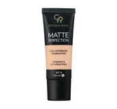 Podkłady do twarzy - Golden Rose - MATTE PERFECTION - Full Coverage Foundation - Matujący podkład do twarzy - SPF15 - 35 ml - C1 - miniaturka - grafika 1