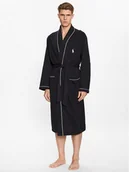 Szlafroki męskie - Polo Ralph Lauren Szlafrok 714899677001 Czarny - miniaturka - grafika 1