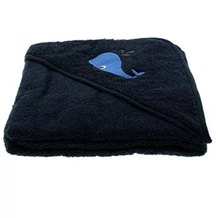 Pippi Szalik dla chłopców z kapturem z logo, niebieski (Dark Navy 778), jeden rozmiar (Producent rozmiar:83 cm x 83 cm) - Apaszki i szaliki damskie - miniaturka - grafika 1