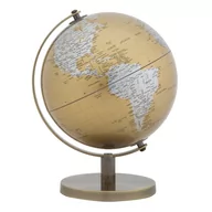 Globusy - Dekoracja na stół w kolorze złoto-srebrnym Mauro Ferretti Globe, wysokość 28 cm - miniaturka - grafika 1