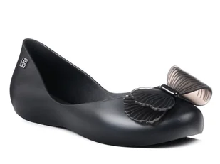Buty damskie baleriny gumowe czarne z kokardką pachnące Zaxy NN285019-35-36 - Baleriny - miniaturka - grafika 1