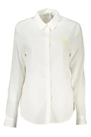 Koszule damskie - BIAŁA KOSZULA DESIGUAL DAMSKA Z DŁUGIM RĘKAWEM - miniaturka - grafika 1