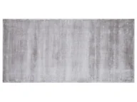 Dywany - Beliani Dywan z wiskozy 80 x 150 cm jasnoszary GESI II - miniaturka - grafika 1