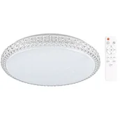 Lampy ogrodowe - Sanico Plafon LED okrągły 40cm 24W IRINA sterowany pilotem POLUX - miniaturka - grafika 1