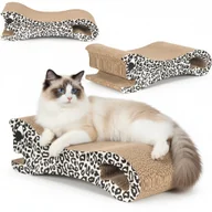 Drapaki dla kotów - Coil drapak dla kota legowisko ekologiczny mdf w kształcie kota pantera - miniaturka - grafika 1