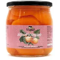 Owoce w puszkach i słoikach - MORELE W SYROPIE RYŻOWYM BEZGLUTENOWE BIO 570 g (335 g) - A2 PASOS DEL CAMPO - miniaturka - grafika 1