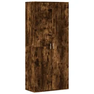 Szafki na buty - vidaXL Szafka na buty dąb wędzony 80x39x178 cm materiał drewnopochodny - miniaturka - grafika 1