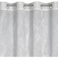 Zasłony - Zasłona EUROFIRANY Linnea 140 x 250 cm Biały - miniaturka - grafika 1