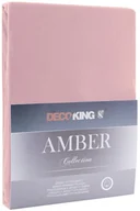 Prześcieradła - DecoKing Jersey/AMBER/OLDLILAC/180-200x200+30 - miniaturka - grafika 1