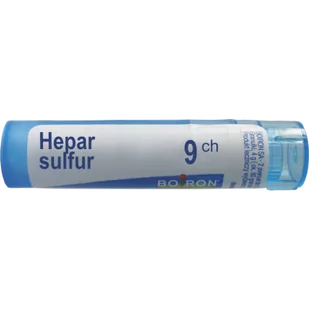 Boiron Hepar sulfur, 9 CH, gran., 4 g,(MZ19180) 6192531 - Homeopatia - miniaturka - grafika 1