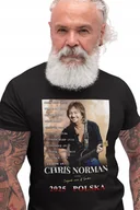Koszulki męskie - CHRIS NORMAN SMOKIE KOSZULKA MĘSKA T-SHIRT KONCERT TOUR 2025 prezent 5XL - miniaturka - grafika 1