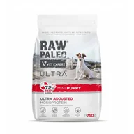 Sucha karma dla psów - Raw Paleo Ultra Beef Mini Puppy 0,75 kg - miniaturka - grafika 1