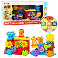 Zabawki interaktywne dla dzieci - Pociąg muzyczny Miś - miniaturka - grafika 1