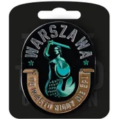 Magnesy - PAN DRAGON Magnes I love Poland Warszawa ILP-MAG-A-WAR-24 - miniaturka - grafika 1