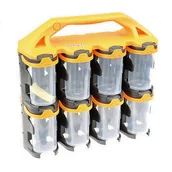 Pojemniki przemysłowe - Organizer QuestSystem Q2x16 pomarańczowy - miniaturka - grafika 1