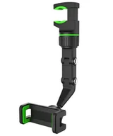 Pozostałe akcesoria do telefonów - UNIWERSALNY UCHWYT Samochodowy do Telefonu Tabletu czarny AP18 - miniaturka - grafika 1