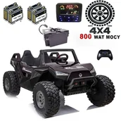 Pojazdy elektryczne dla dzieci - MEGA BUGGY CLASH DLA 2 DZIECI, 4 SILNIKI, 24V-800W, MIĘKKIE PRZESUWANE SIEDZENIE, WALIZKA NA AKUMULATOR/SX-1928 - miniaturka - grafika 1