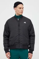 Kurtki męskie - adidas kurtka bomber męski kolor czarny przejściowa - miniaturka - grafika 1