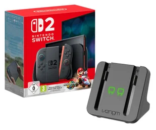Nintendo Switch 2 + Mario Kart World + Venom Stacja ładująca Joy-Con - Konsole Nintendo - miniaturka - grafika 1