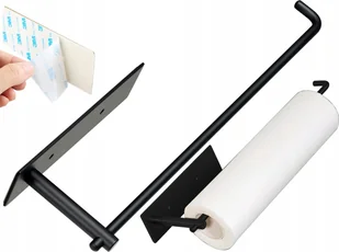 Uchwyt kuchenny - Uchwyt na ręcznik papierowy - Industrialny urok - Loftowy styl - Wszechstronny - Stal nierdzewna - Porządek i elegancja - Ręczniki - miniaturka - grafika 1