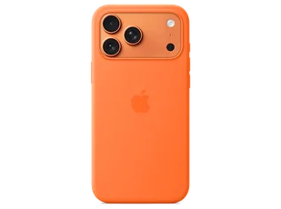 Silikonowe etui z MagSafe APPLE do iPhone 17 Pro Max Pomarańczowy MGFL4ZM/A - Etui i futerały do telefonów - miniaturka - grafika 1