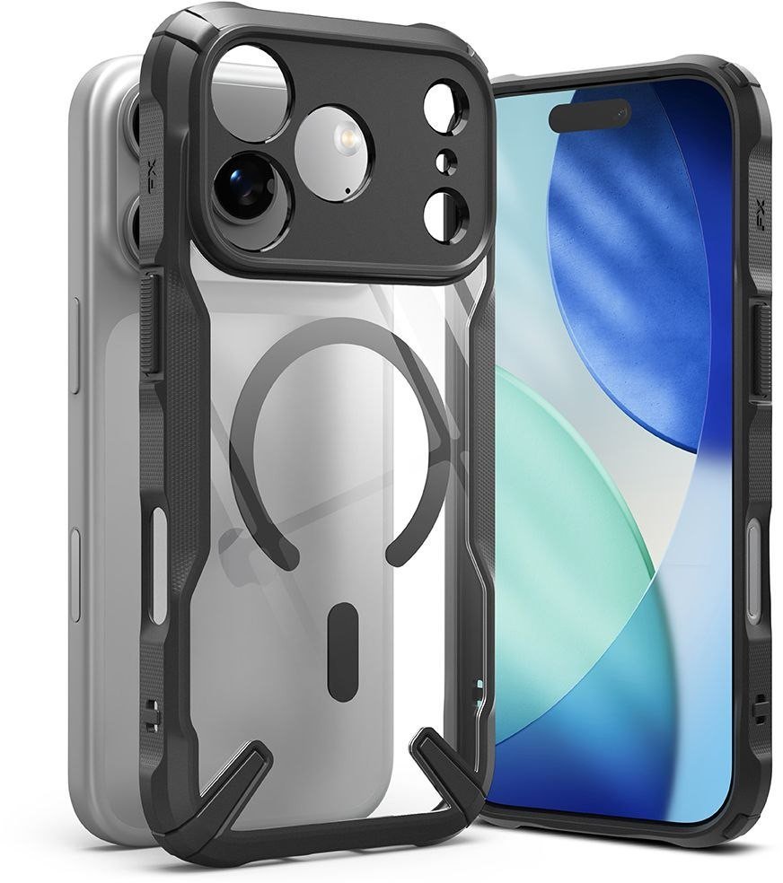 Etui Ringke Fusion-X Magnetic MagSafe do Apple iPhone 17 Pro Max Black