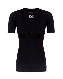 Koszulki sportowe damskie - X-Bionic damska koszulka z krótkim rękawem Energizer 4.0 z okrągłym dekoltem Opal Black/Arctic White XS NG-YT00S19W - grafika 1
