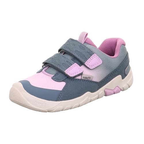 Superfit Trace sneakersy dziewczęce, Niebieski liliowy 8010, 34 EU