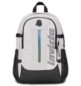 Plecaki - Invicta Plecak biurowy Invict-Act Plus Led, szary, podwójna komora z kieszenią na PC, kieszenią na butelkę, kieszenią z organizerem, paskiem na talię, wstążkami na klatkę piersiową i regulacją - miniaturka - grafika 1